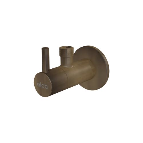 ALCADRAIN Ventil rohový s filtrem 1/2"×3/8", bronz-antic (ARV001-ANTIC)