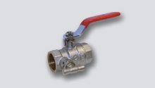 1"1/4 kulový kohout s odvodněním, PN 30, T = -20 - 120°C 1"1/4 kulový kohout s odvodněním, PN 30, T = -20 - 120°C