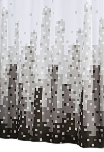 SAPHO SKYLINE sprchový závěs 180x200cm, polyester (47367)