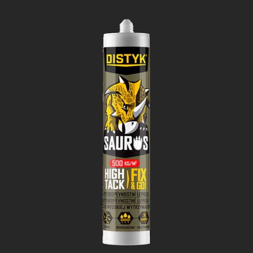 DISTYK Lepidlo SAURUS High tack 290ml bílý (51910DEU)