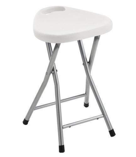 GEDY Koupelnová stolička 30x46,5x29,3 cm, bílá (CO75)