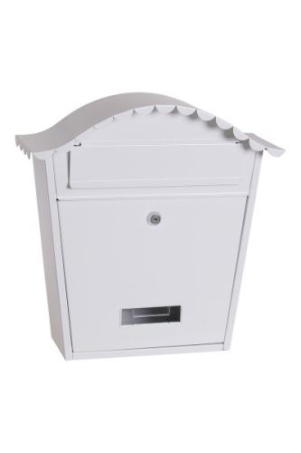 Poštovní schránka bílá 37x36.4x13.4cm 981 (70108)