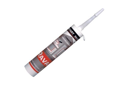 RAVAK Silikon sanitární Professional, kartuše 310 ml, transparentní (X01201)