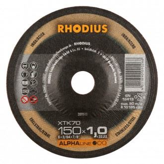 RHODIUS Řezací kotouč F42 XTK70 150x1,0x22,2mm
