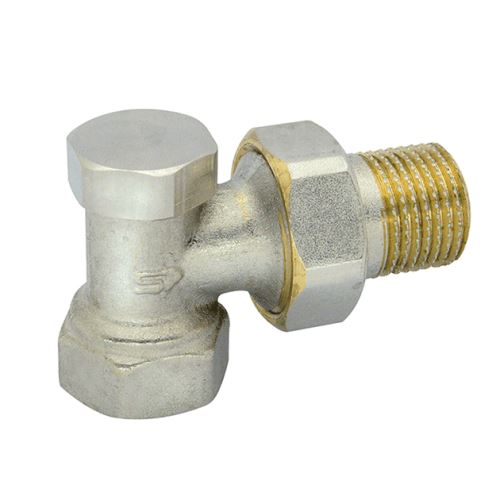 SLOVARM Šroubení radiátorové uzavíratelné VE-4309A 1/2", rohové (400481)
