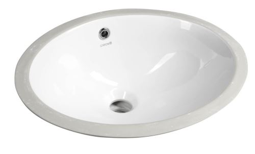 CREAVIT Keramické umyvadlo 48,5x38 cm, pod desku (TP211)