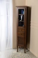 Sapho RETRO skříňka vysoká 40x170x36cm, buk, pravá (1)