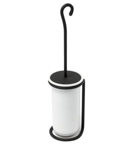 METAFORM REBECCA WC štětka na postavení, černá/keramika (CC010)