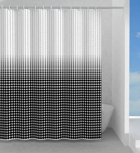 Gedy IPNOSI sprchový závěs 180x200cm, polyester