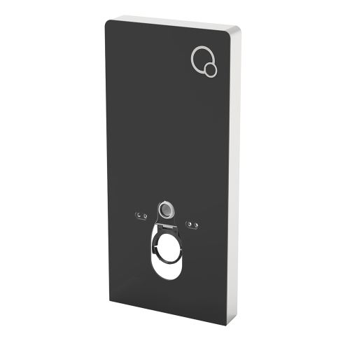 SLOVARM Předstěnový modul PS-108CPZ pro závěsné WC, černý (672356)