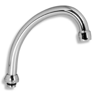 NOVASERVIS Výtokové ramínko horní 16 cm chrom (RAM1274,0)