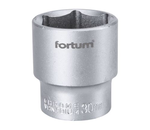 FORTUM Hlavice nástrčná 1/2", 30mm, L 44mm
