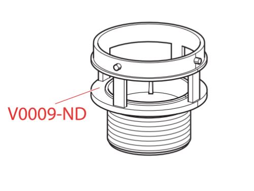 ALCADRAIN Výpust vypouštěcího ventilu (V009-ND)