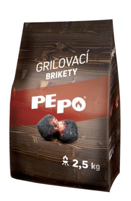 PE-PO grilovací brikety 2,5 kg