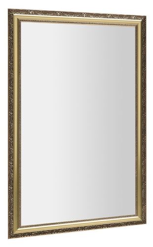 Sapho BOHEMIA zrcadlo v dřevěném rámu 589x989mm, zlatá