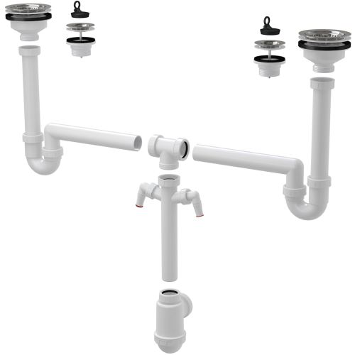 ALCADRAIN Univerzální dřezový set (A8000)