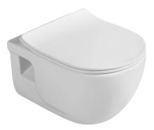 Sapho BRILLA WC mísa závěsná rimless, 36,5x53 cm (1)
