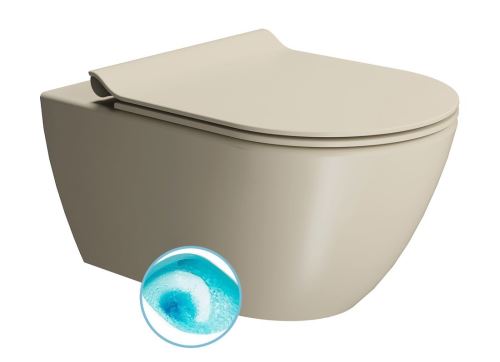 GSI PURA WC závěsné, splachování SWIRLFLUSH, 55x36 cm, creta dual-mat