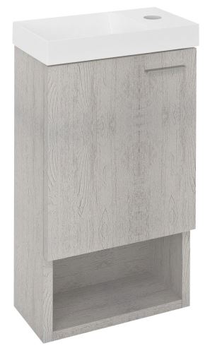 SAPHO LATUS XI umyvadlová skříňka 30x53x16,5cm, dub Polar (LT711-1010)