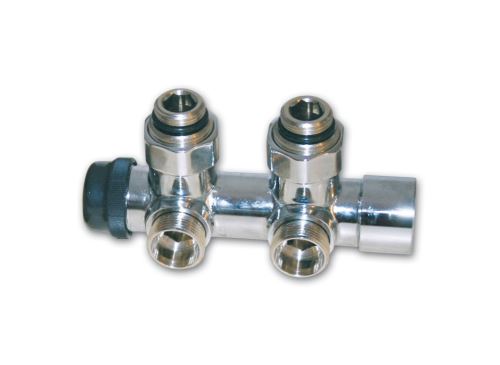 IVAR Termostatický ventil OPTIMA 1/2" inox, rohový (530007INOX)