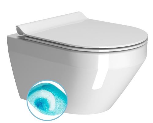 GSI KUBE WC závěsné 50x36 cm, ExtraGlaze
