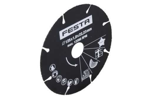 FESTA Kotouč řezný univerzální karbidový 125x1x22.2mm (21192)