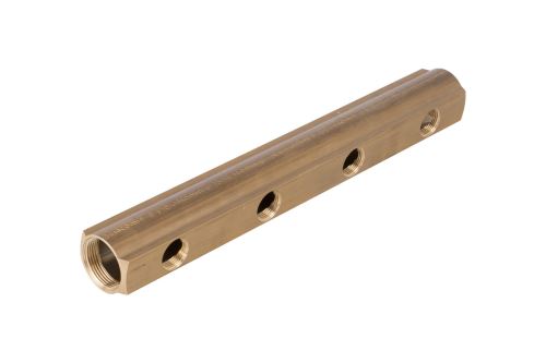 GIACOMINI R582A2 Rozdělovač, s otvory s vnitřními závity  G 3/4, rozteč 100mm 1"1/4x3/4" /3 (R582AX003)