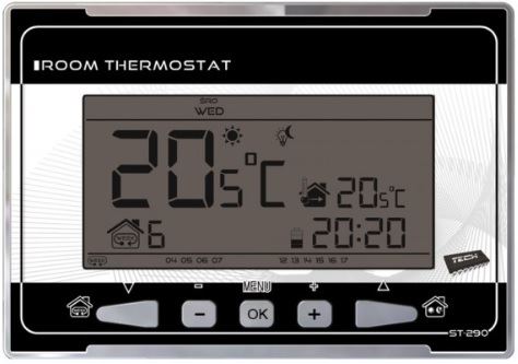DAKON Pokojový termostat bezdrátový ST-290 (8738127237)