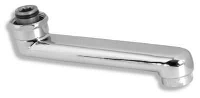 NOVASERVIS Výtokové ramínko rovné 17 cm chrom (RAM1069,0)