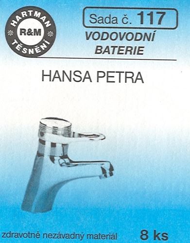 HARTMAN Sada kompletního těsnění k vodovodní baterii HANSA PETRA (0117)