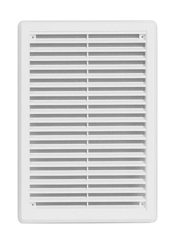 HACO VM 200×300 KB Větrací mřížka se síťovinou - krytka, bílá (0315)