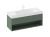 RAVAK SD Lite 120 skříňka pod umyvadlo Grey Green (X000001870) RAVAK SD Lite 120 skříňka pod umyvadlo Grey Green (X000001870)