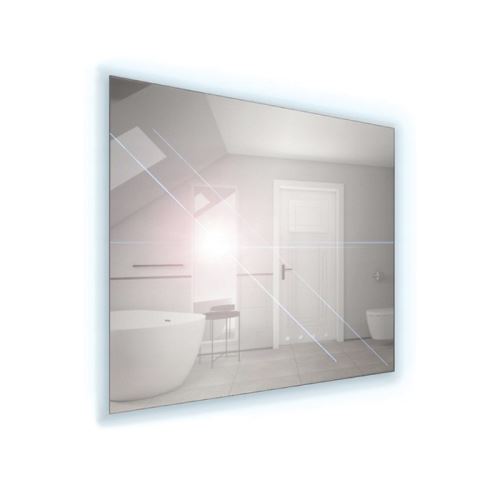 A-INTERIÉRY Zrcadlo závěsné s LED podsvětlením Nika LED 1/60 (nika led 1-60)