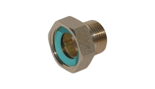 půlšroubení na ploché těsnění 3/4" x 1/2" včetně těsnění