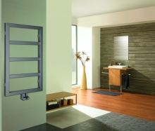 Sapho DENALI otopné těleso 550x904mm, 292 W, stříbrná strukturální (1)