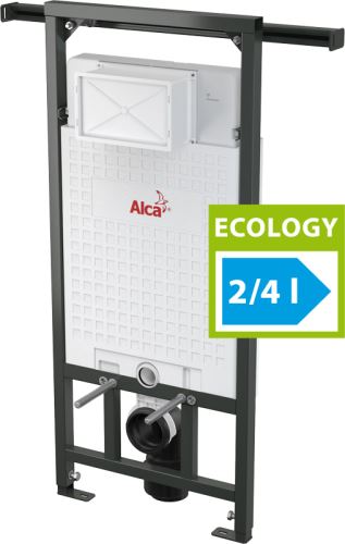 ALCAPLAST Jádromodul - Předstěnový instalační systém Ecology pro suchou instalaci (A102/1200E)
