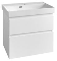AQUALINE ALTAIR umyvadlová skříňka 61,5x60x37cm, bílá (AI268)