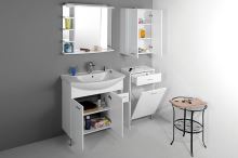 AQUALINE ZOJA/KERAMIA FRESH skříňka horní 50x76x23cm, bílá (51302) (4)