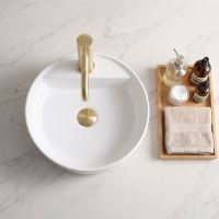 REA Umyvadlová baterie RIVO nízká, Brush Gold (REA-B6533) (6)