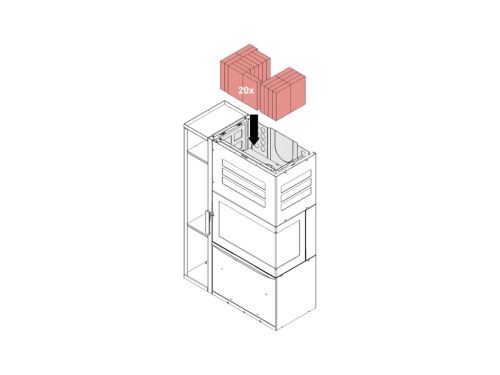 HAAS+SOHN Akumulační kámen sada AXON (0433120000099)