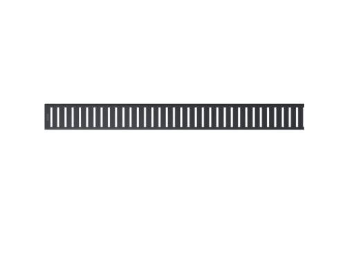 ALCADRAIN Rošt pro liniový podlahový žlab PURE 1050, černá-mat (PURE-1050BLACK)