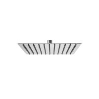 MEREO Talířová sprcha horní, Slim, hranatá 250 x 250 mm, s kloubem, nerez (CB485P) (1)