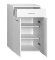Aqualine ZOJA/KERAMIA FRESH skříňka spodní se zásuvkou 50x78x29cm, bílá (1)