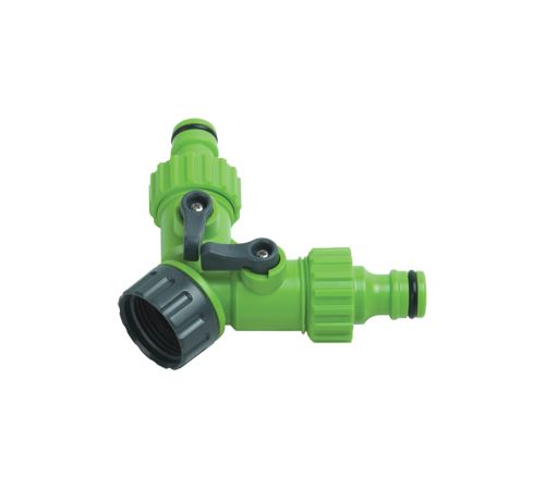 Rozdvojka s adaptéry 3/4", plast (DY8005)