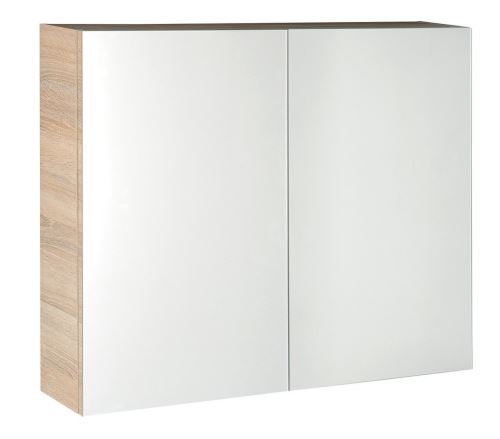 Aqualine VEGA galerka, 80x70x18cm, dub platin