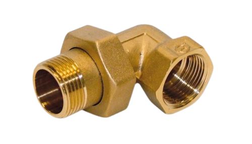 mosaz radiátorové  šroubení rohové 5/4"