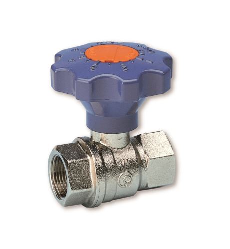 IVAR Kulový uzávěr voda TOP BALL - regulační - 1/2"FF 3701515150