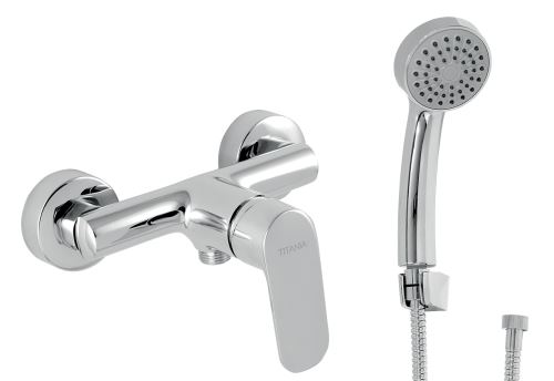 NOVASERVIS Sprchová baterie s příslušenstvím Titania Cosmos 150mm chrom (90261,0)