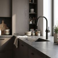 REA Dřezová baterie FRESH vysoká, Black (REA-B7200) (4)