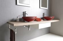 Sapho AVICE deska 190x50cm, dub Rover (1)